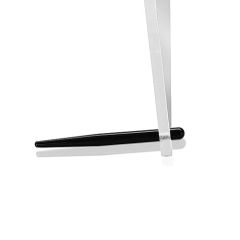 Fixation Conique en Aluminium Noir pour Présentation sur Table Chevalet de Bureau