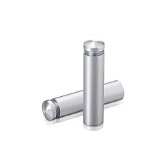 Fixation Murale avec Entretoise - Aluminium Anodisé Naturel - ∅ 12 mm - Entretoise : 45 mm 