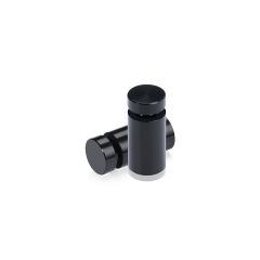Fixation Murale avec Entretoise - Aluminium Anodisé - ∅ 12 mm - Entretoise : 20 mm - Noir