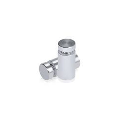 Fixation Murale avec Entretoise - Aluminium Anodisé - ∅ 12 mm - Entretoise : 20 mm - Gris