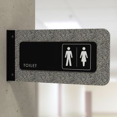 Rail profilé 5 cm en Aluminium Anodisé Noir pour support jusqu'à 6.5 mm