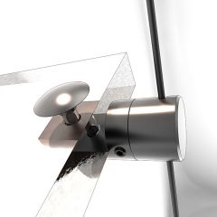 Fixation pour Vis en Inox Premium pour Support Pivotant Epaisseur entre 3 et 9 mm - Pour Fixation suspendue par Câble