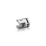Pince Latérale pour 1 Support Horizontal en Inox Premium Support de 3 à 6.35 mm pour Signalétique Suspendue par Câble