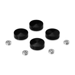 Kit de 4 Cache-VisKit de 4 Cache Vis - ∅ 20 mm en Aluminium Anodisé Noir