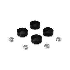 Kit de 4 Cache-VisKit de 4 Cache Vis - ∅ 16 mm en Aluminium Anodisé Noir