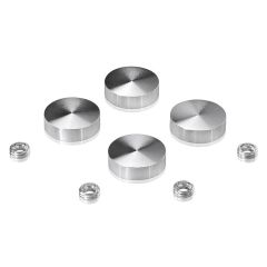 Kit de 4 Cache-VisKit de 4 Cache Vis - ∅ 22 mm en Aluminium Anodisé Brillant