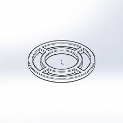 Rondelle en Silicone Diameter intérieur : 8 mm. extérieur : 22 mm