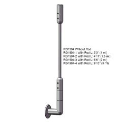 Kit de Fixation pour Tige à 1 Angle Mur/Plafond en Inox Premium Livré sans 1 tige
