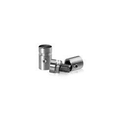 Fixation Murale avec Entretoise - Inox #316 Brossé - Inviolable - ∅ 12 mm - Entretoise : 12 mm 