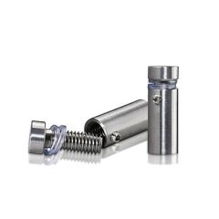Fixation Murale avec Entretoise - Inox #316 Brossé - Inviolable - ∅ 12 mm - Entretoise : 25 mm 
