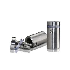 Fixation Murale avec Entretoise - Inox #316 Brossé - Inviolable - ∅ 16 mm - Entretoise : 25 mm 