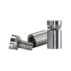 Fixation Murale avec Entretoise - Inox Premium Brossé - ∅ 16 mm - Entretoise : 20 mm