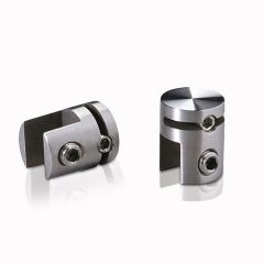 Pince Latérale Simple en Inox Premium - ∅ 16 mm - Pour Fixation suspendue par Câble