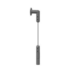 Kit de Fixation par Câble a 1 Angle Mur/Sol en Inox Premium