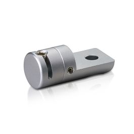 Argent Supports de Rail d'escalier INOX 2 Pièces Muraux Main Courante