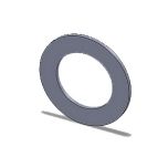 Rondelle en Plastique de ∅ 9.50 mm