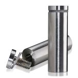 Fixation Murale avec Entretoise - Inox Premium Brossé - ∅ 22 mm - Entretoise : 65 mm