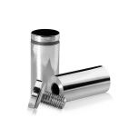7/8'' Diameter X 1-3/4'' Barrel Length, Stainless Steel Polished Finish. Easy Fasten Standoff (For Inside Use Only)