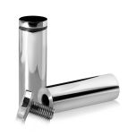 7/8'' Diameter X 2-1/2'' Barrel Length, Stainless Steel Polished Finish. Easy Fasten Standoff (For Inside Use Only)
