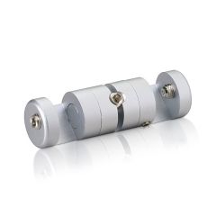 Pivoting Edge Support - Up to 3/8'' - Double Sided - Edge Grip - Aluminum - For 1/8'' (3.0mm) Diameter Cable System Kit