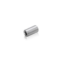 6-32 Threaded Barrels Diameter : 1/4''. Length : 3/4''. Satin Brushed Stainless Steel