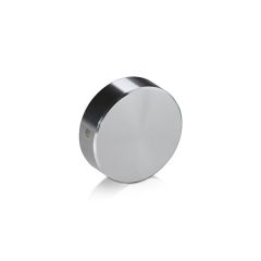 Verschlusskappen Durchmesser: 25 mm, Höhe: 5/16", natur eloxiertes Aluminium