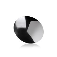 5/16-18 Threaded Rounded Caps Diameter: 1 1/4'', Height: 1/8'', Polished Stainless Steel