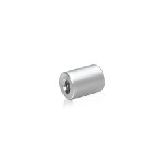 Entretoise - ∅ 9.5 mm - Longueur : 6 mm - Aluminium Anodisé Noir