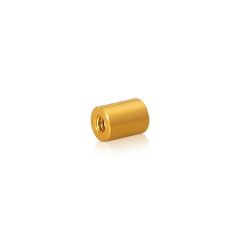 Gehäuse: 12 mm, Länge: 12 mm, gold eloxiertes Aluminium