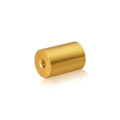 Gehäuse Durchmesser: 19 mm, Länge: 38 mm, gold eloxiert