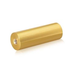 Gehäuse Durchmesser: 19 mm, Länge: 3", gold eloxiert