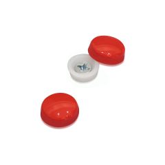 Snap-Cap For Screw #6 & #8 - Red Gloss