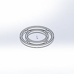 Rondelle en Silicone Diameter intérieur : 8 mm. extérieur : 19 mm