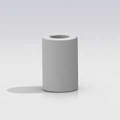 White Spacers Diameter : 3/8'' x L 13/16'' (Bag of 100) 10 mm x 20 mm